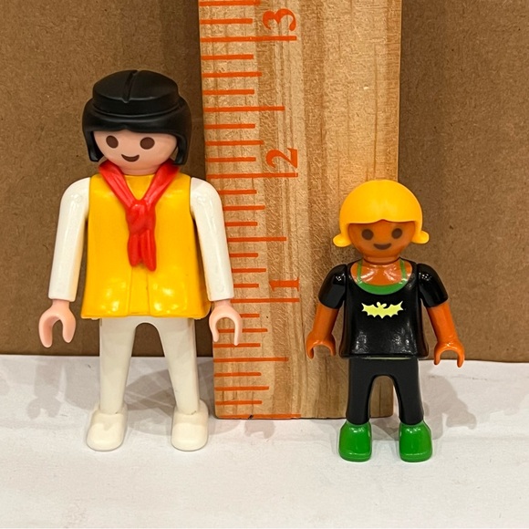 Vintage playmobil 90’s and 70’s geobra boys girls backpack cast - Picture 10 of 10